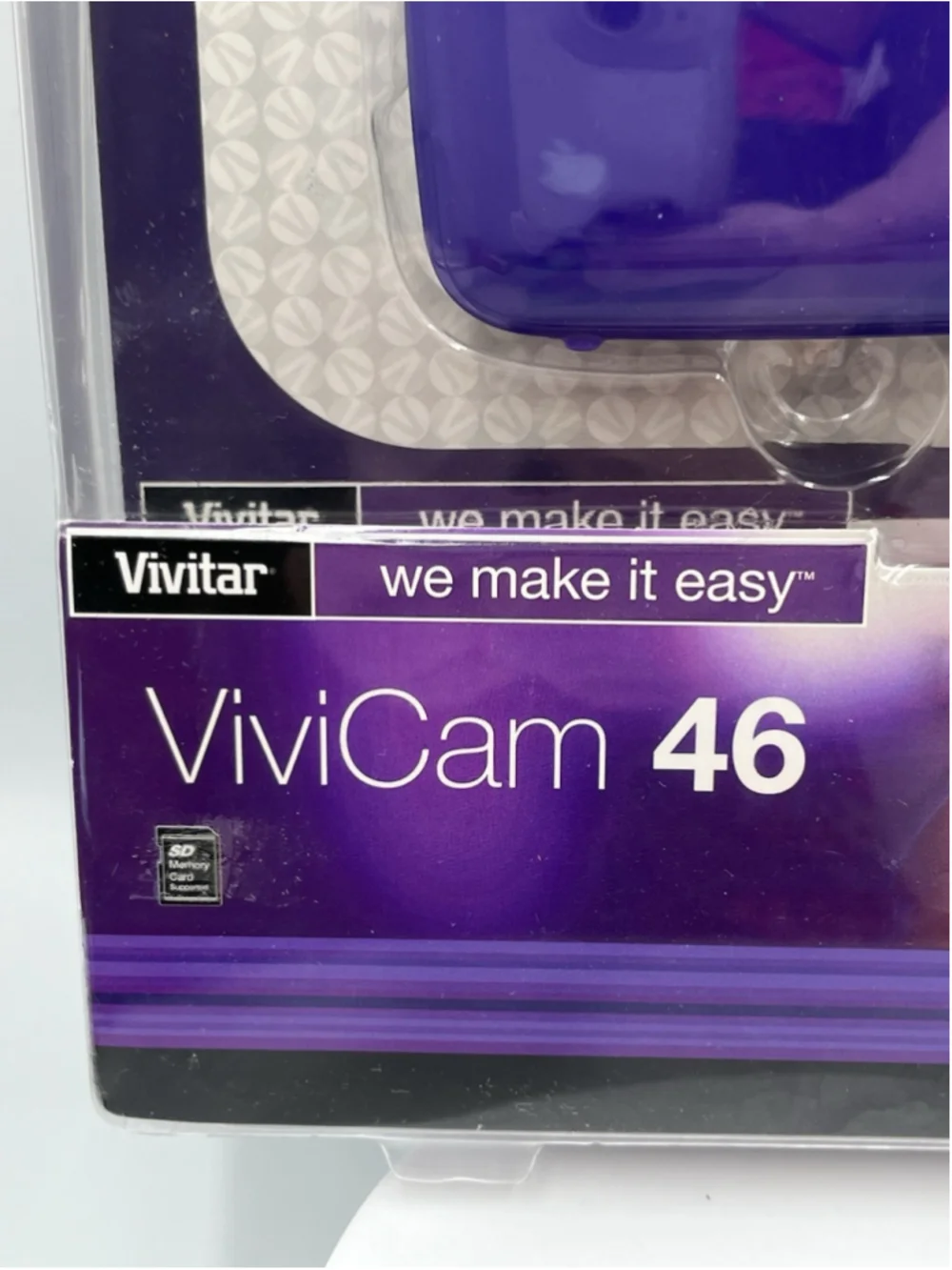 Vivitar ViviCam 46 Vintage Compact Digital Camera 4.1 MP Y2K New Sealed